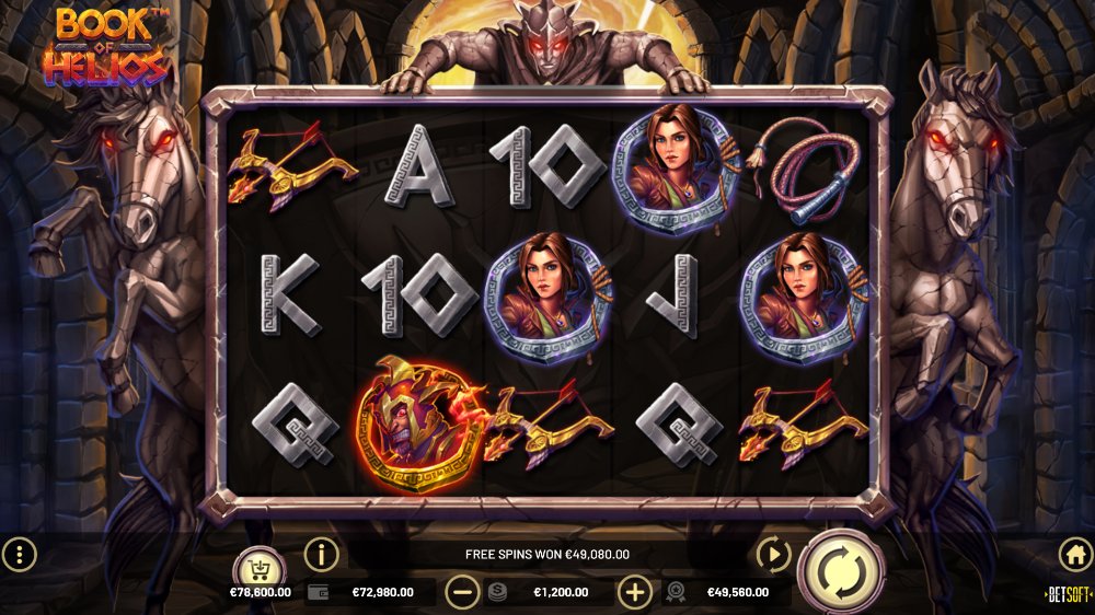 boiok of helios slot game