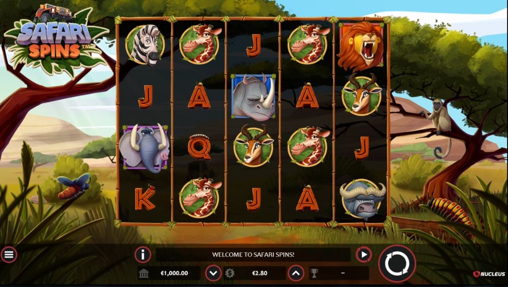 safari spins slot