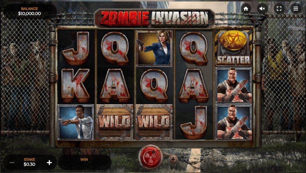 zombie invasion slot