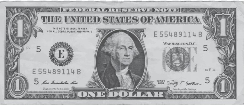 1 dollar bill