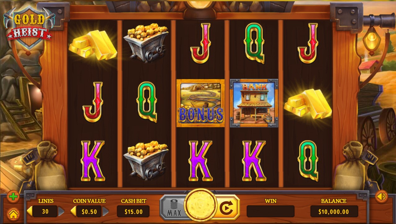 gold heist slot