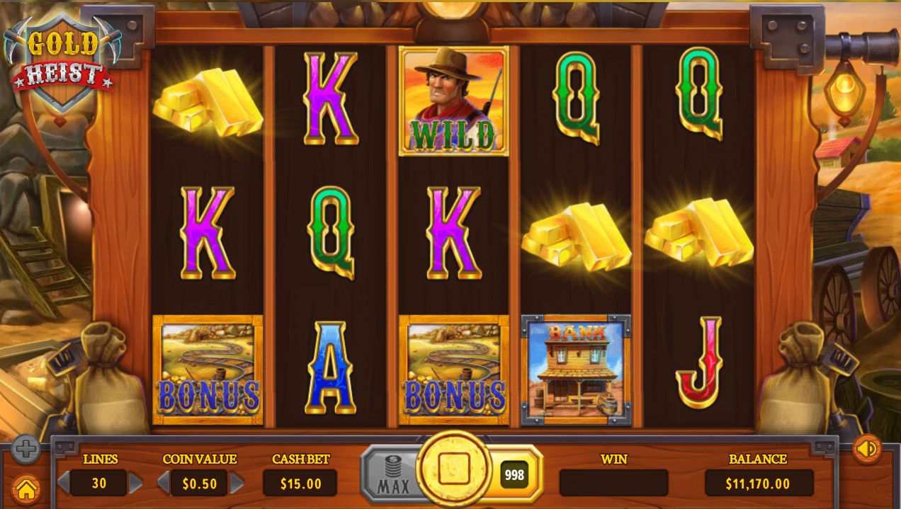 gold heist slot