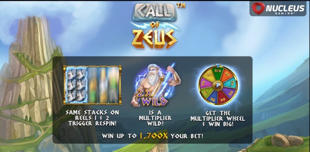 call of zeus slot