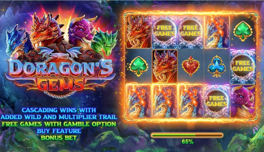 doragons gems slot