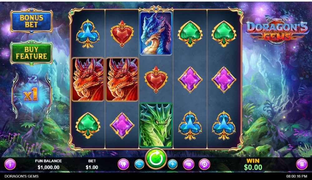 doragons gems slot