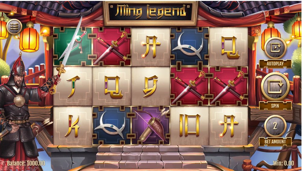 ming legend slot