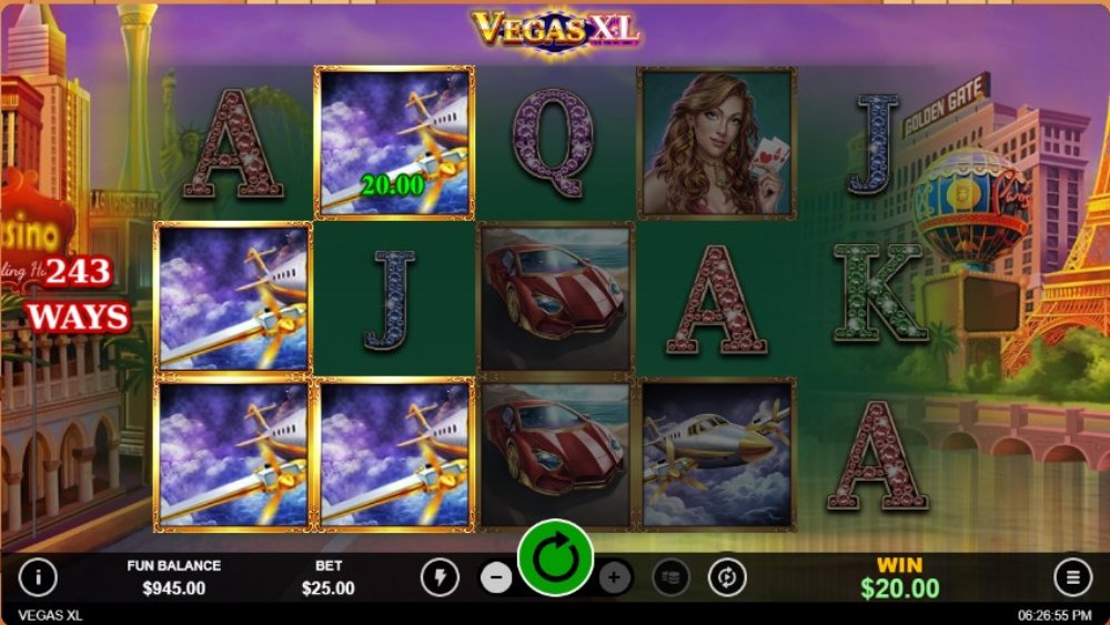 vegas xl slot 