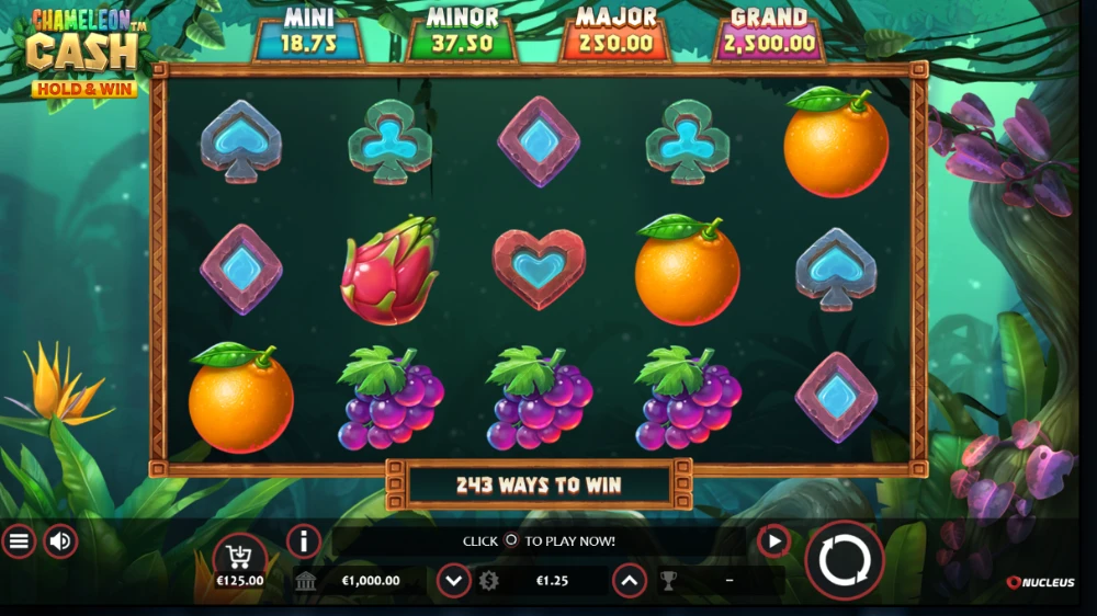 chameleon cash slot