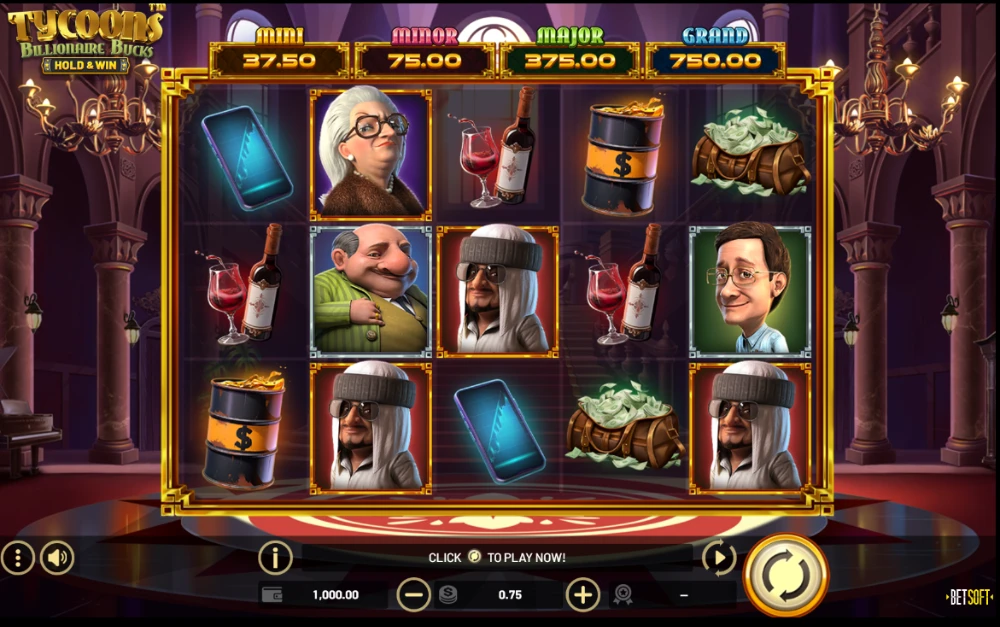 tycoon billionaire bucks slot