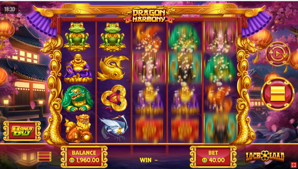 dragon harmony slot spin