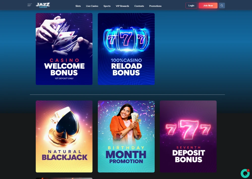 jazz casino bonuses