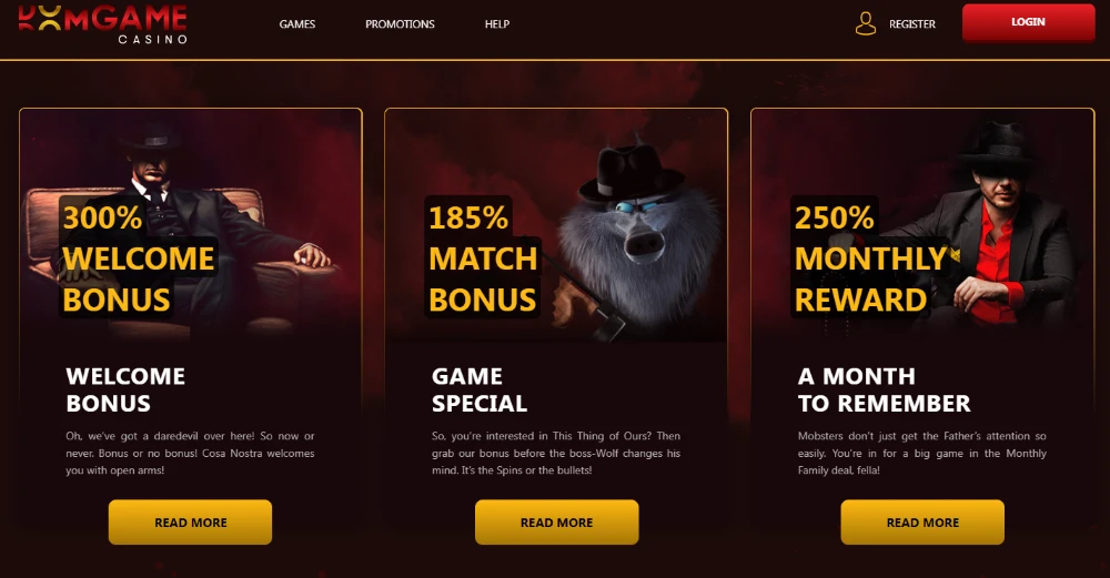 dom game casino bonuses