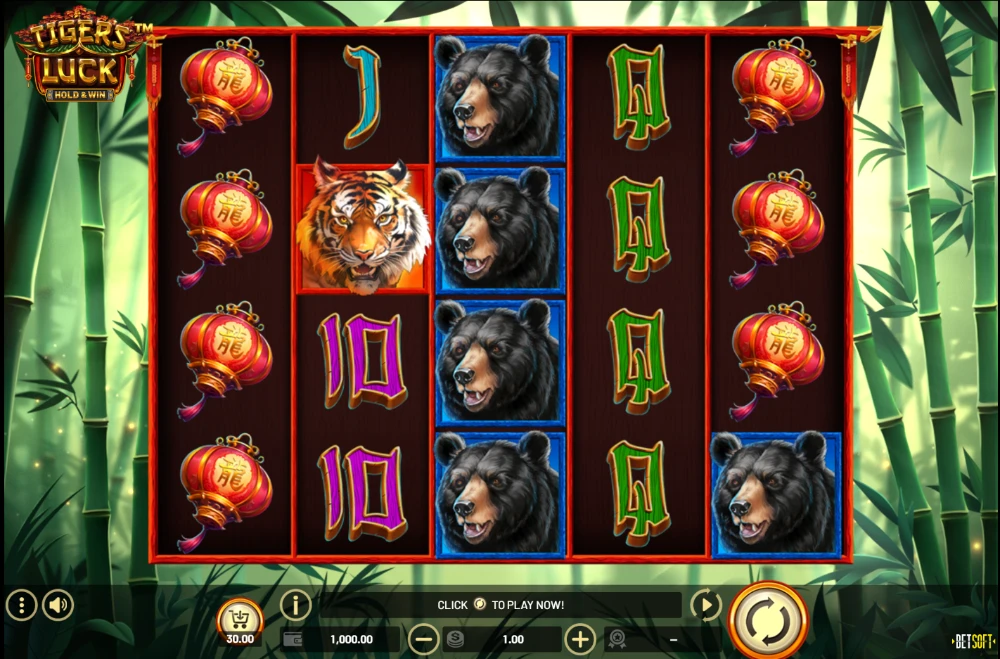 tigers luck slot