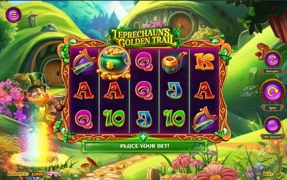 Leprechaun's Golden Trail slot game