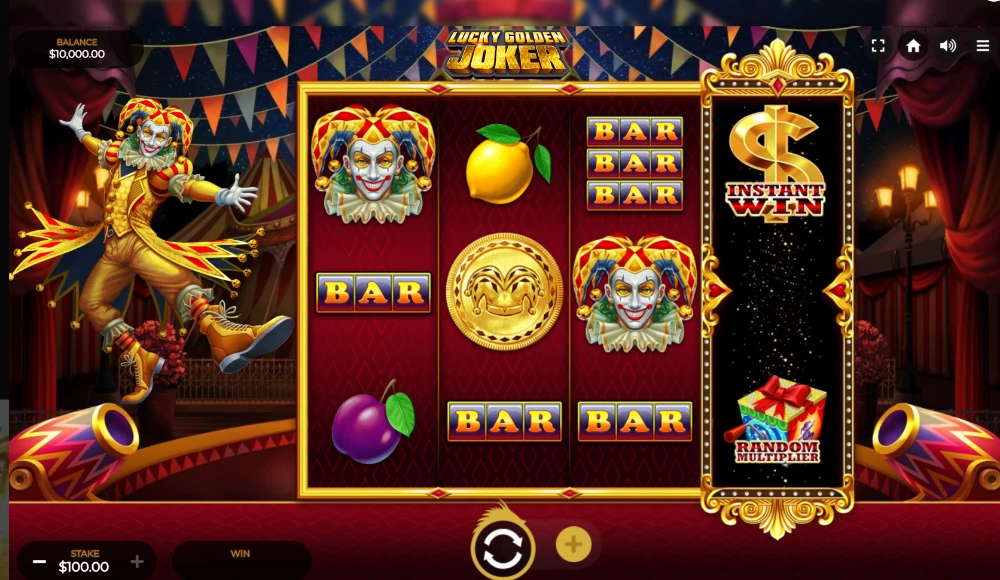 lucky golden joker slot game