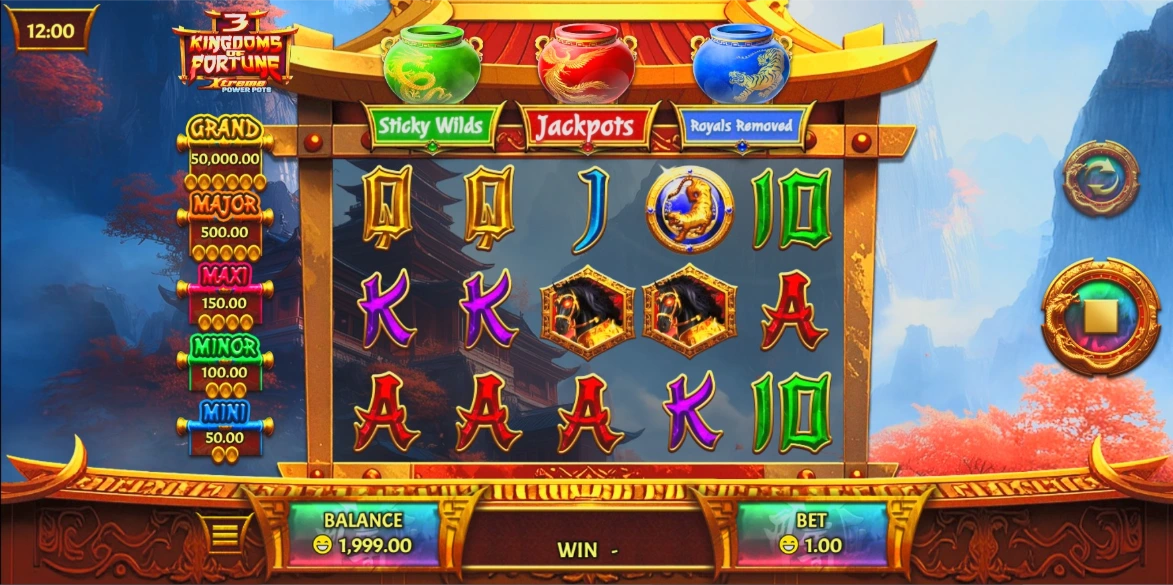 3 Kingdoms of Fortune Slot