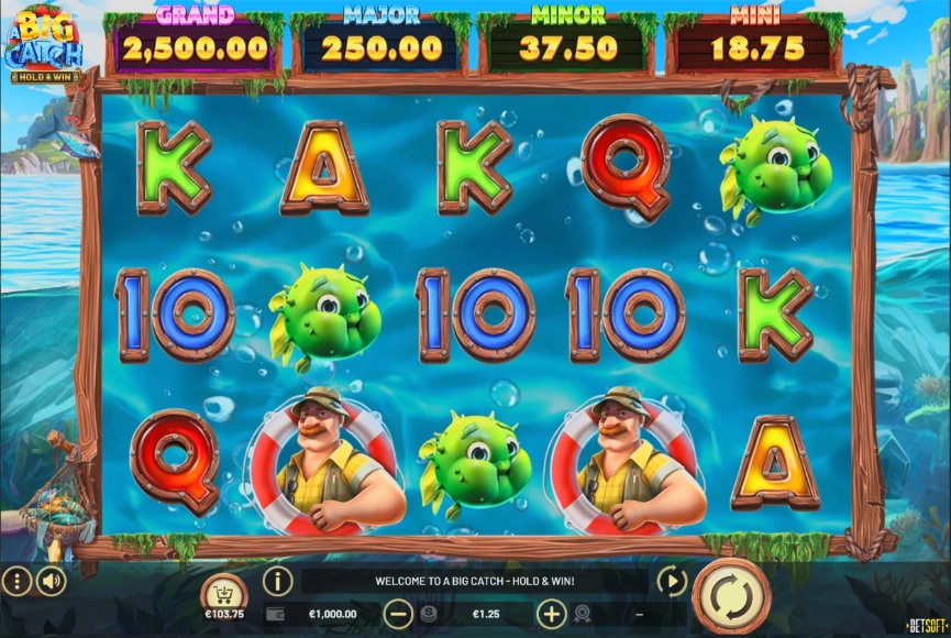 A Big Catch Betsoft Slot