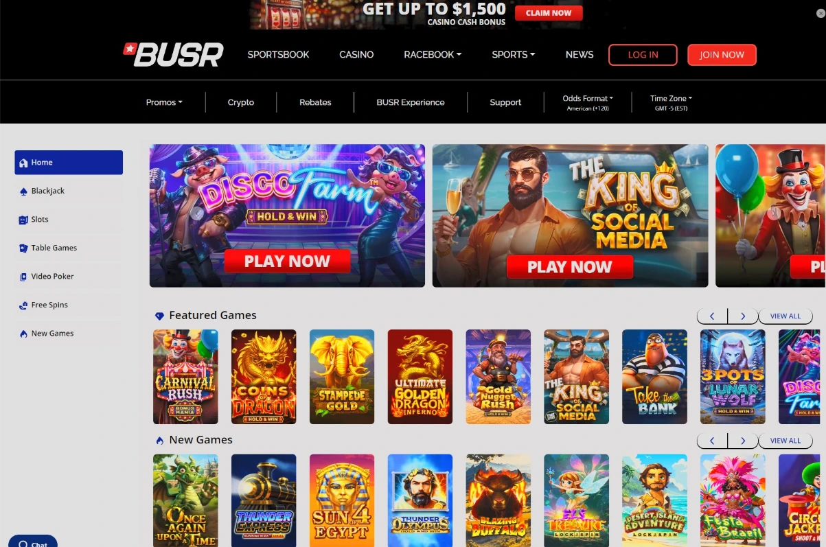 BUSR Upgraded Casino Lobby