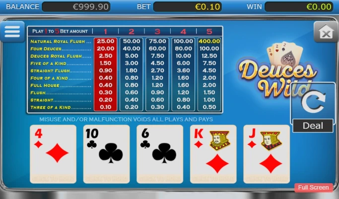 Deuces Wild Nucleus Interface