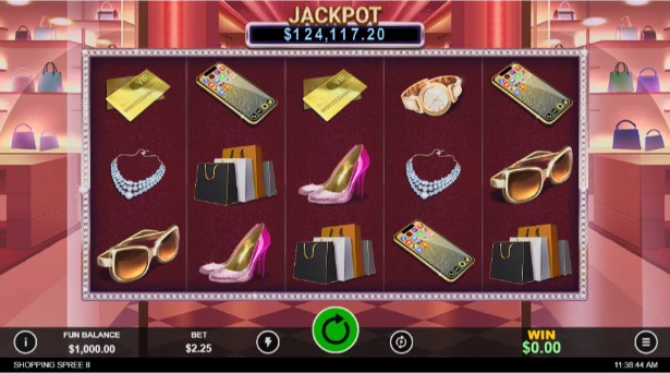 Shopping Spree II Slot Network