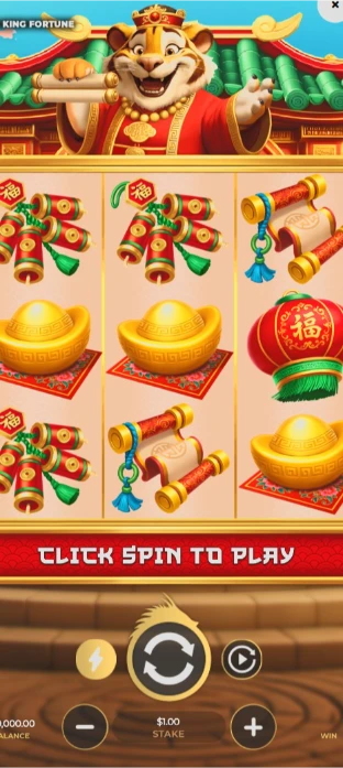 Dragon Gaming Mobile Slot Interface