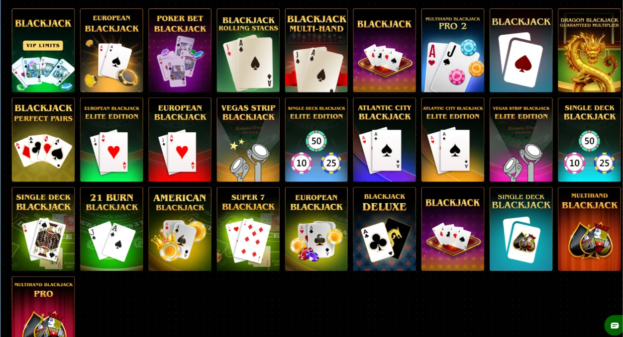 Free Spin Casino Blackjack and Table Games