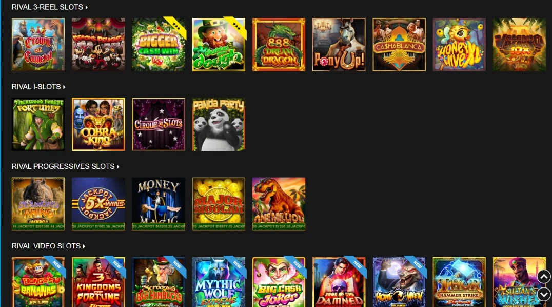 Golden Lion Casino Rival Slots