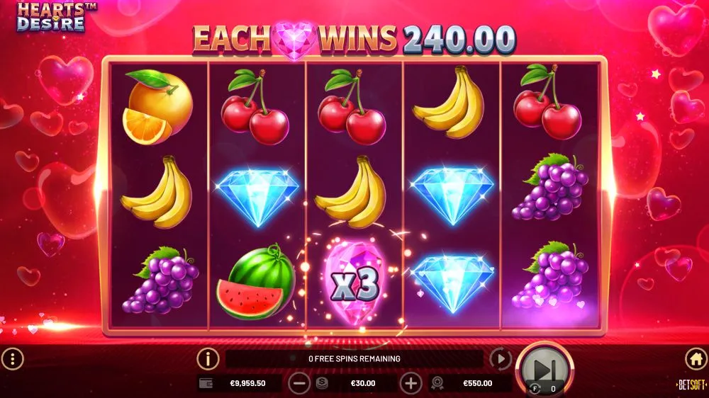 hearts desire slot