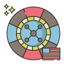 american roulette icon