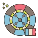 french roulette icon